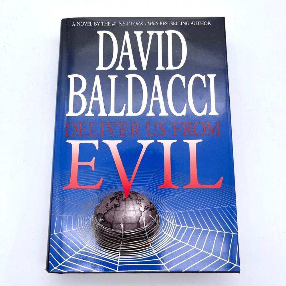 David Baldacci "Deliver Us From Evil" Hardcover Book Copyright 2010 w/ Jacket